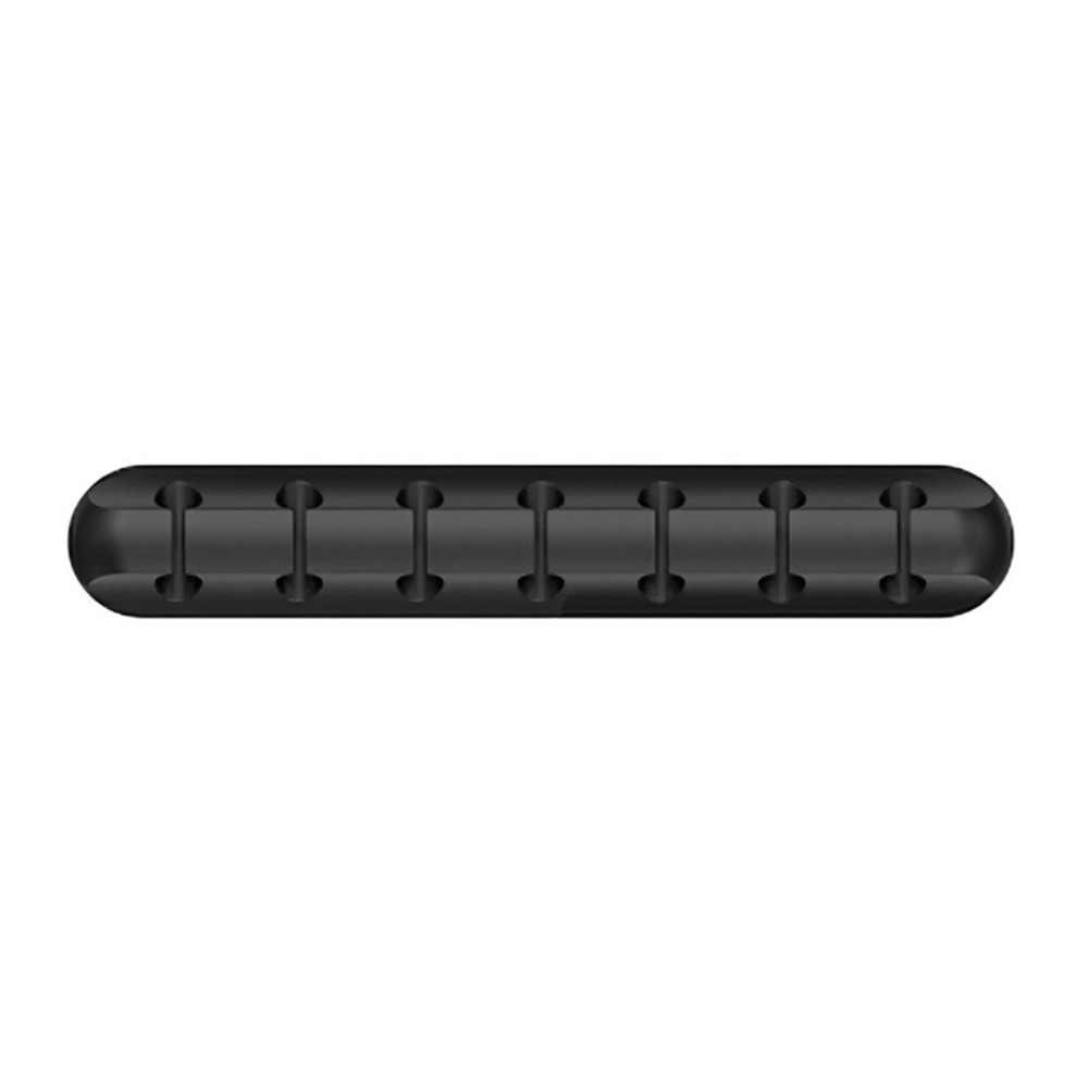 Cable Lock Flexible - منظم كابلات جديد باللون الأسود، حامل