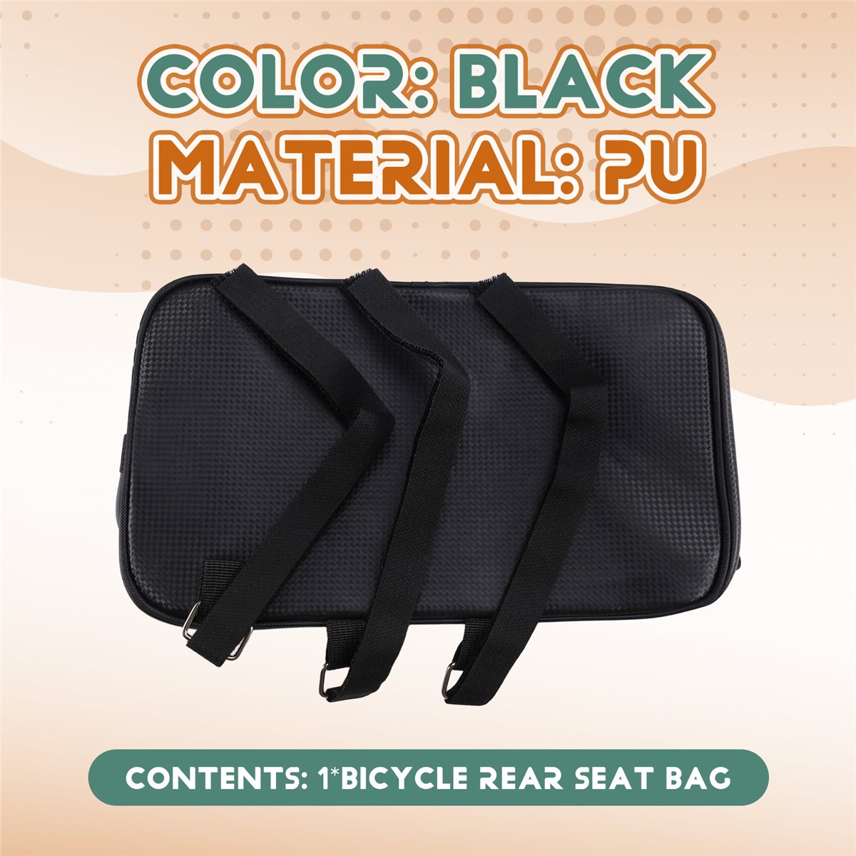 Panniers Waterproof Rear - حقيبة خلفية للدراجة AD10، حقيبة لرف