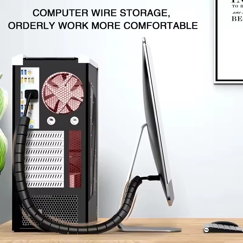 2M/1M واقي كابل حلزوني مرن، من - مراجعة Cable Lock Flexible وسعره