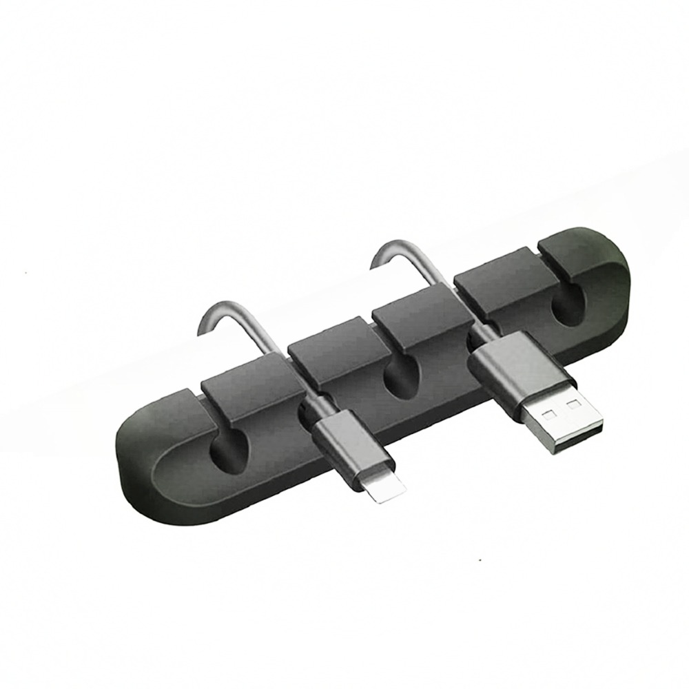 منظم كابلات جديد باللون الأسود - مراجعة Cable Lock Flexible وسعره