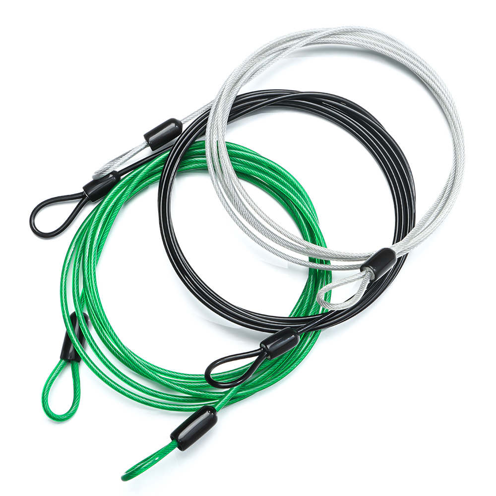 0.5/1/2 متر دراجة اكسسوارات در - مراجعة Cable Lock Flexible وسعره