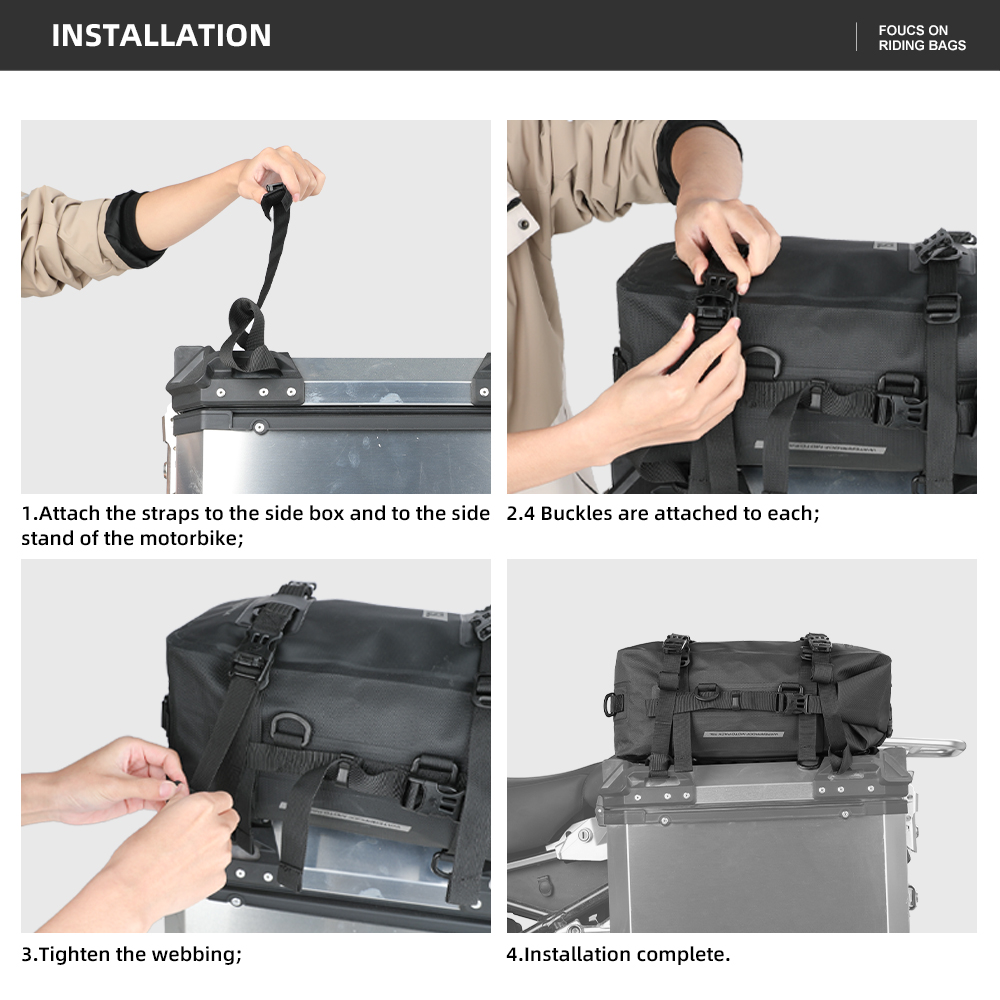 حقيبة سلة علوي مضادة للماء للد - مراجعة Panniers Waterproof Rear وسعره