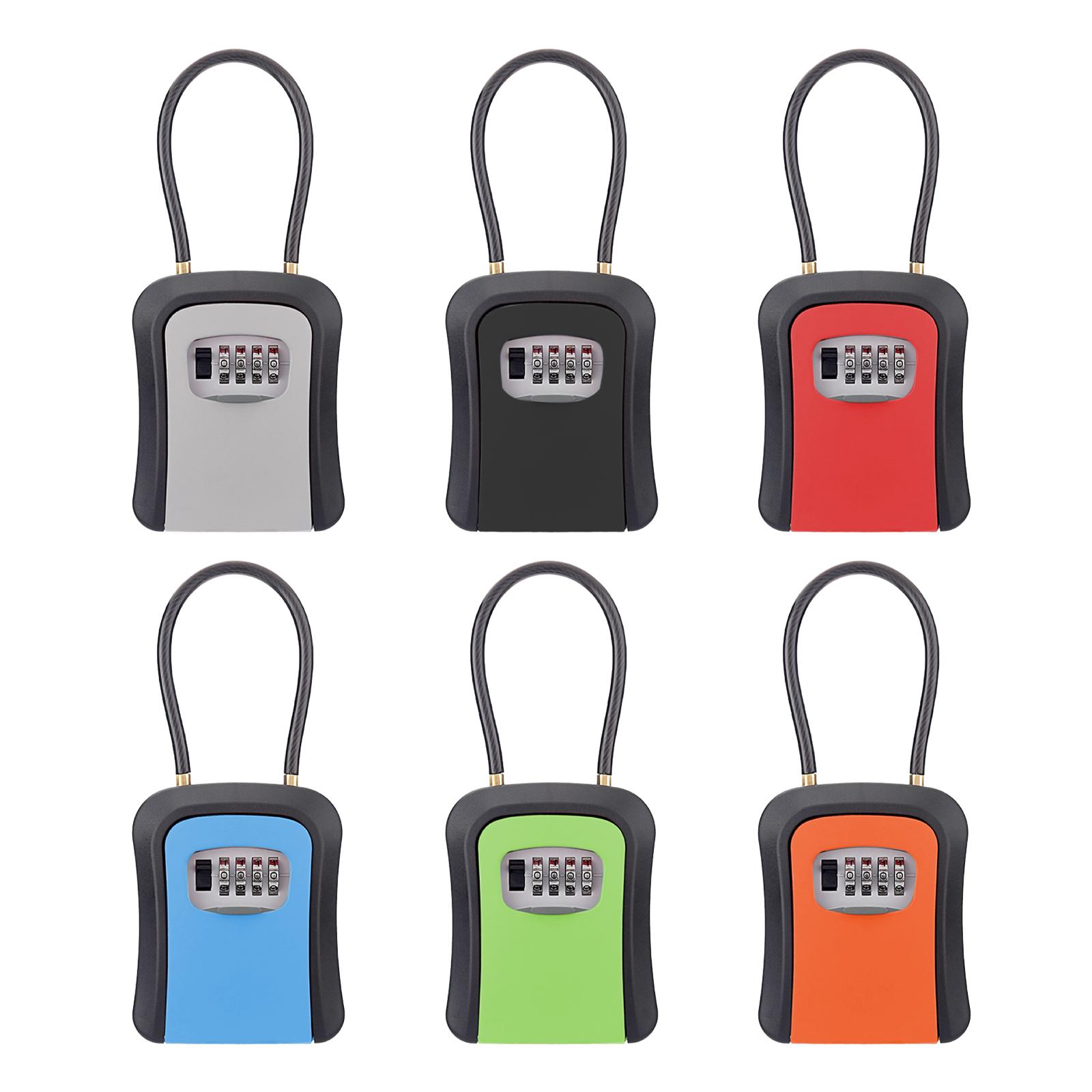 صندوق قفل مفاتيح مكون من 4 أرق - مراجعة Chain Lock Combination وسعره